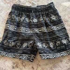 Rip Curl Boys Tribal Pattern Board Shorts nwot 10